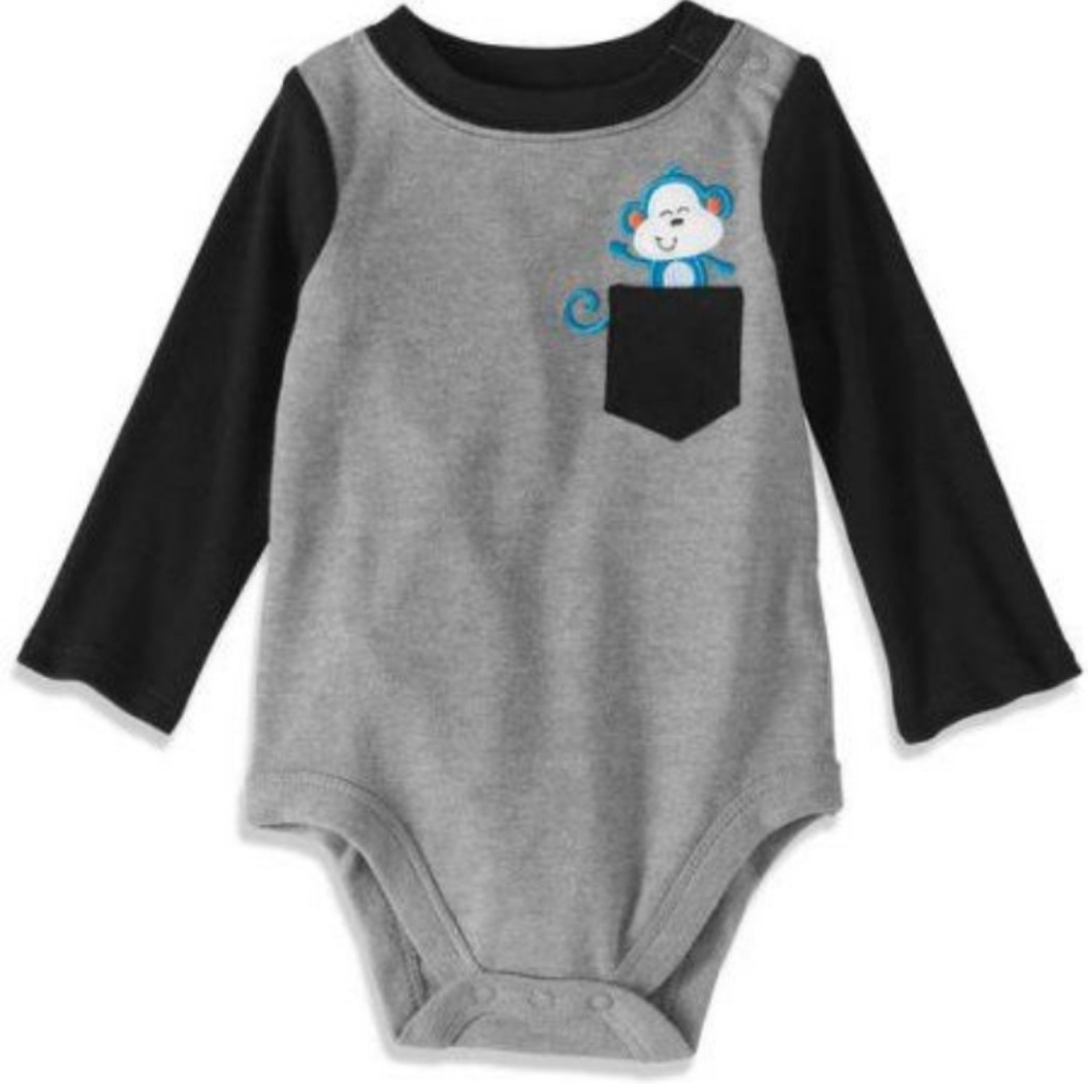 Baby boy long sleeve onesie